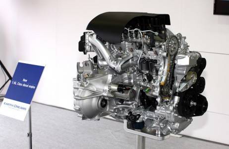 ホンダのディーゼルエンジンの画像