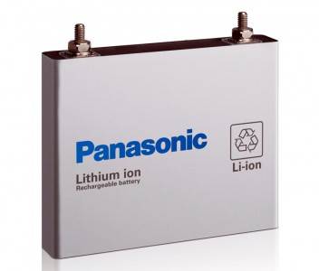 パナソニックのリチウムイオン電池の画像
