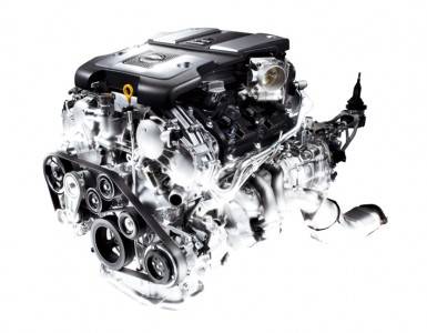 日産フェアレディZ・VQ37VHR型エンジン画像