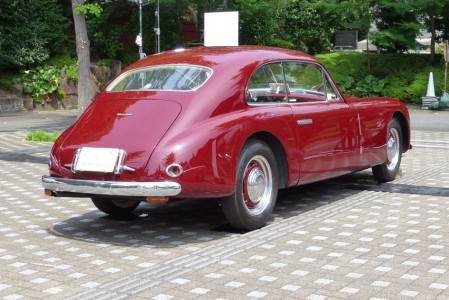 1947年からピニンファリーナ工房で61台のみが製造された「A6 1500 ピニンファリーナ」