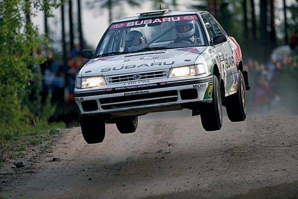 スバル　レガシィ　1991年WRC　1000湖ラリー