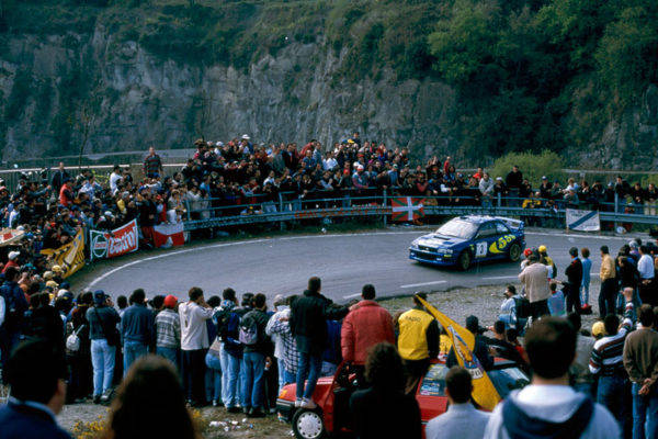 スバル　インプレッサ　1998年WRC　カタルーニャ・コスタブラバ