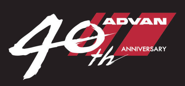 横浜ゴム 「アドバン」ブランド誕生40周年記念ロゴマーク