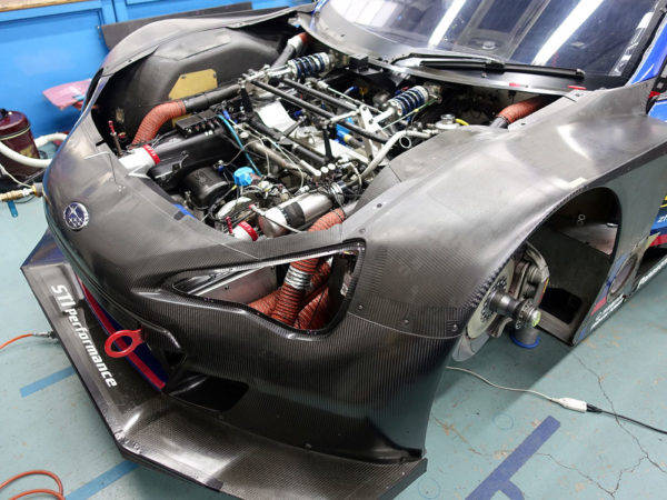 SUBARU STI SuperGTRace GT300Class BRZ carbon frontsection