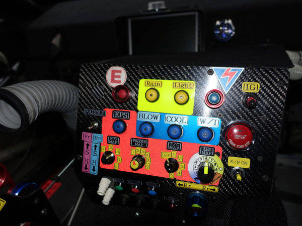SUBARU STI SuperGTRace GT300Class BRZ center console