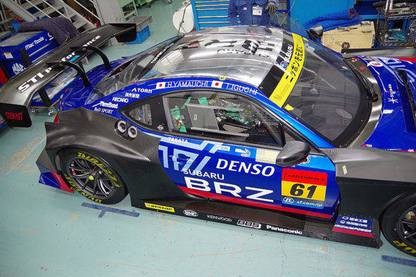 SUBARU STI SuperGTRace GT300Class BRZ canopy