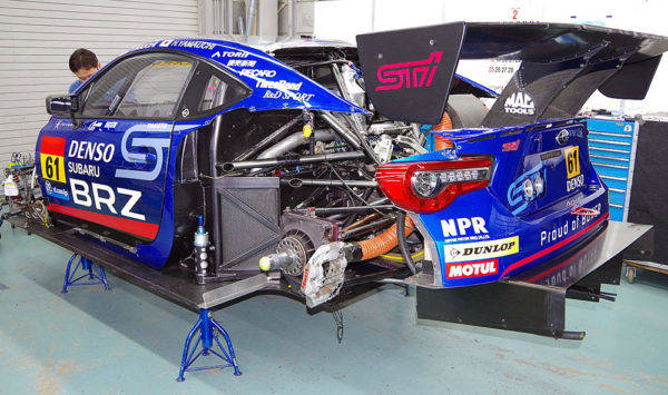 SUBARU STI SuperGTRace GT300Class BRZ rearstyle