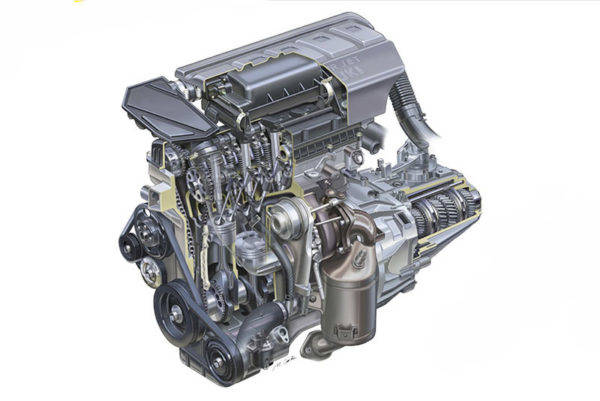 スズキ　スイフトスポーツ　K14Cブースタージェットエンジン