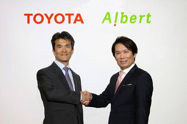 トヨタ アルベルトに4億円出資 自動運転 AI技術開発 提携