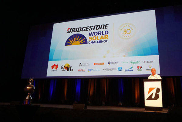ブリヂストン ソーラーカーレース 2019 Bridgestone World Solar Challenge 協賛