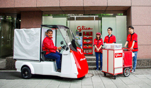 光岡 3輪電気自動車 商用 Like-T3 オフィスグリコ 配達用車輌