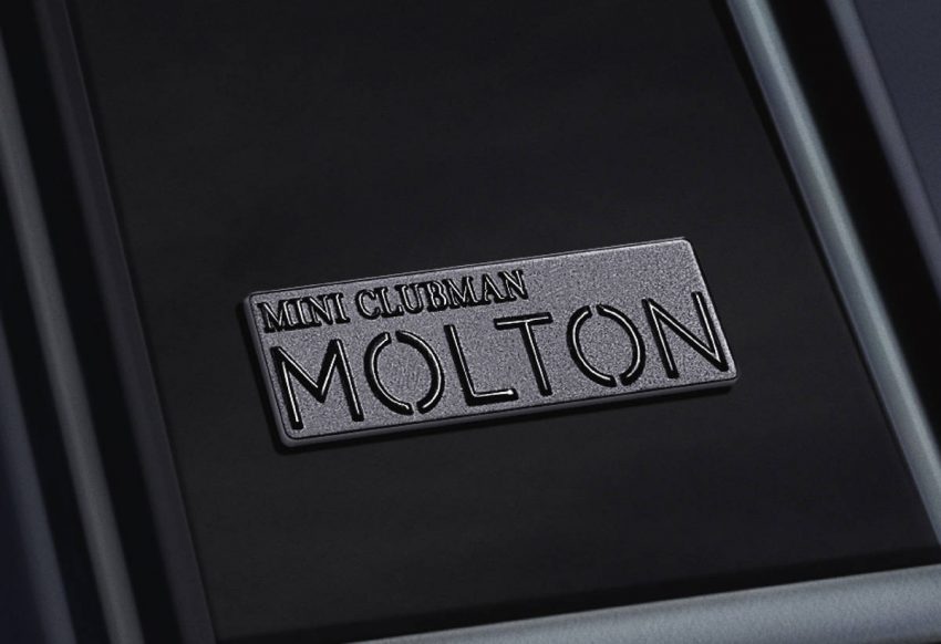 MINI Clubman Molton Edition ネームプレート