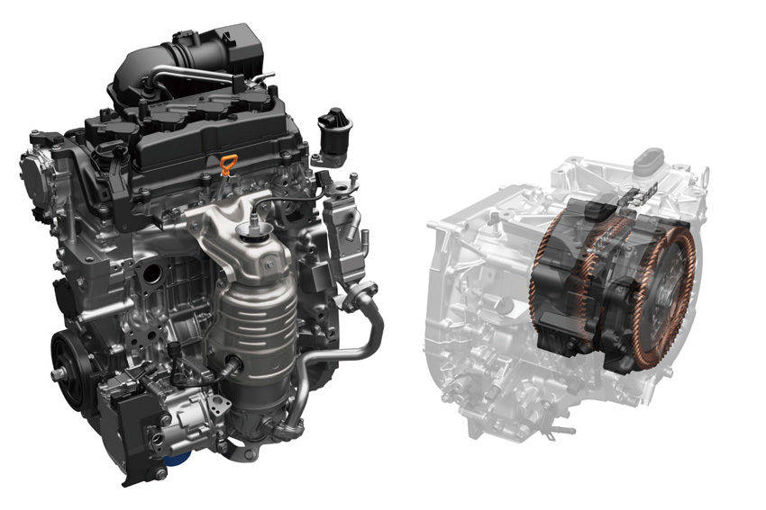 ホンダ　新型CR−V　5代目CR−V　LFB型2.0Lアトキンソンサイクルエンジン　2モーター式i-MMDハイブリッド