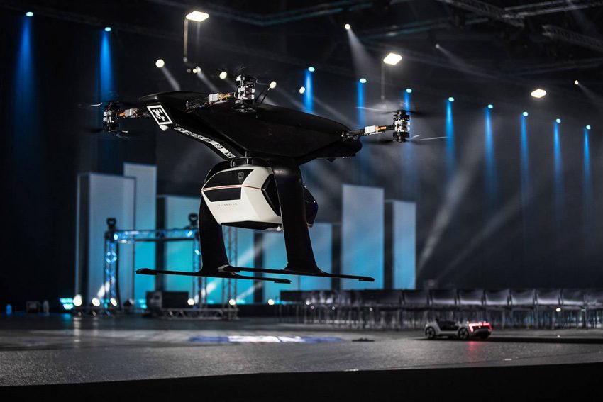 アウディ エアバス イタルデザイン 空飛ぶ自動車 プロトタイプ