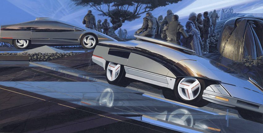 RAYS WHEELS (C)Syd Mead, Inc.