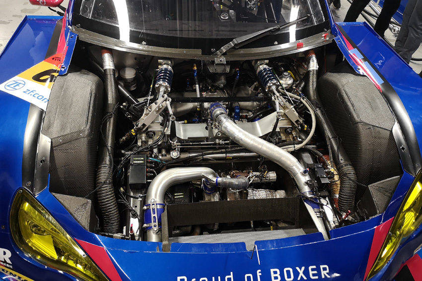 【スーパーGT BRZ GT300シェイクダウン】決め細い空力性能をアップデート