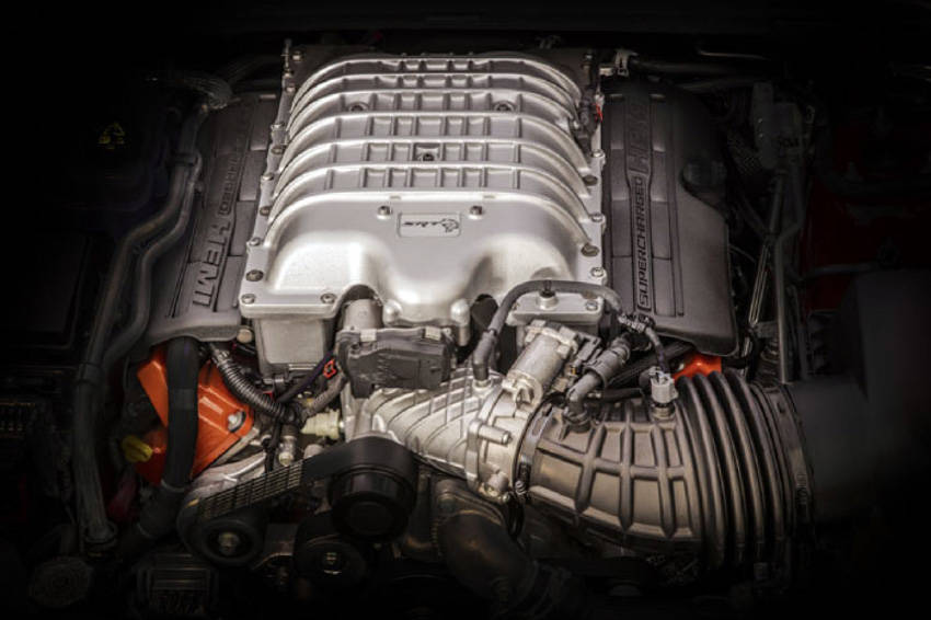 6.2L・V8スーパーチャージャー・エンジンは710psを発生
