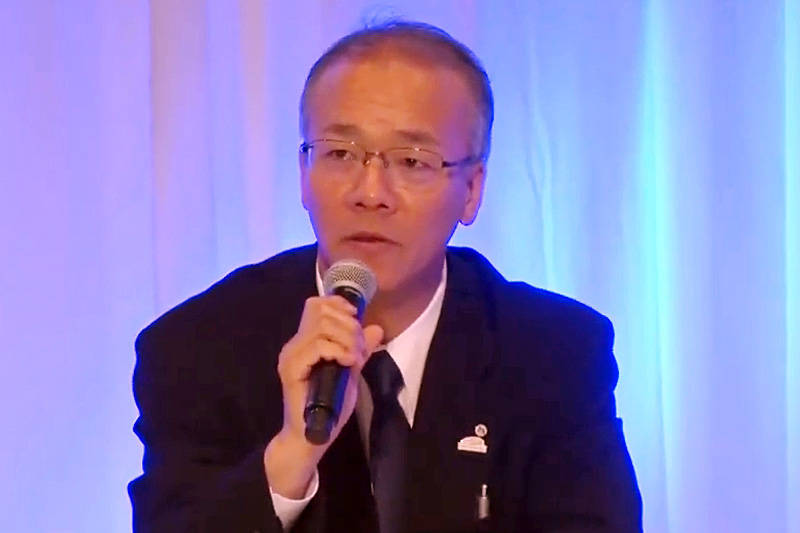 パワートレーンカンパニー 電池事業領域担当の海田啓司部長