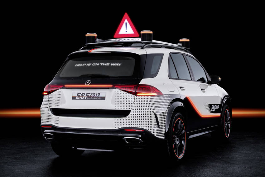 メルセデス・ベンツの先進安全実験車「ESV 2019」の全貌