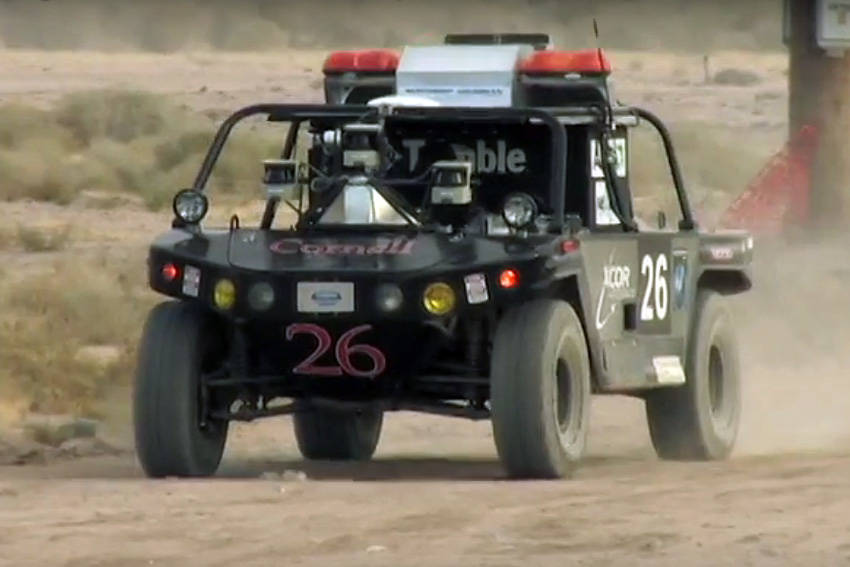 2005年のDARPAグランド・チャレンジに参加した車両