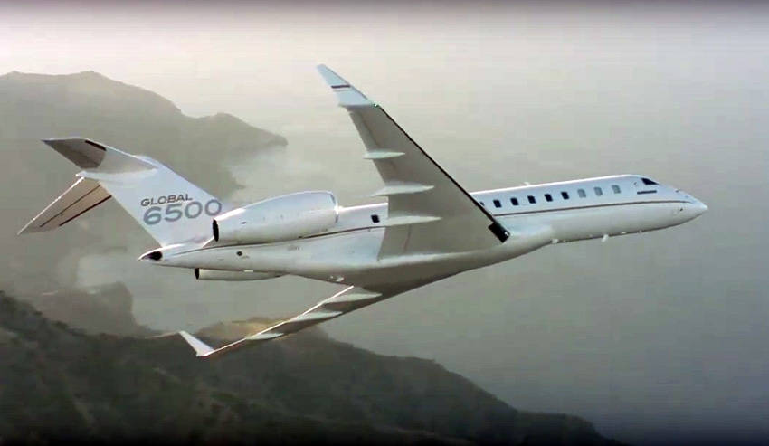 関西空港からイスタンブールに飛んだトルコのプラベート・ジェット「ボンバルディア・グローバル6500」