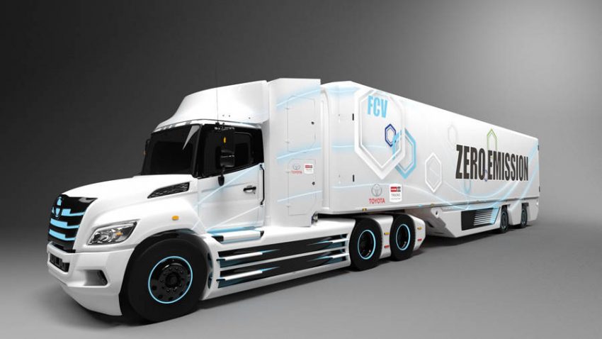 トヨタと日野がアメリカで燃料電池大型トラックを共同開発 | オート