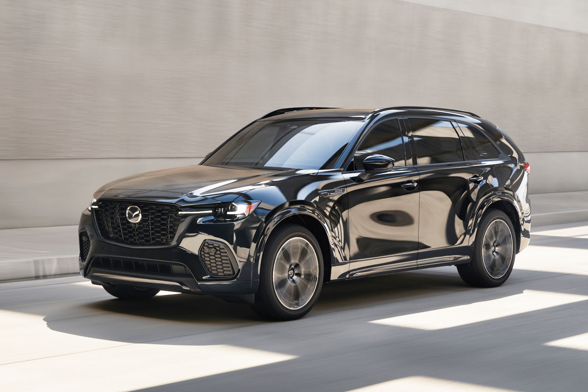 マツダ 北米向けミッドサイズのクロスオーバーSUV「CX-70」を初公開