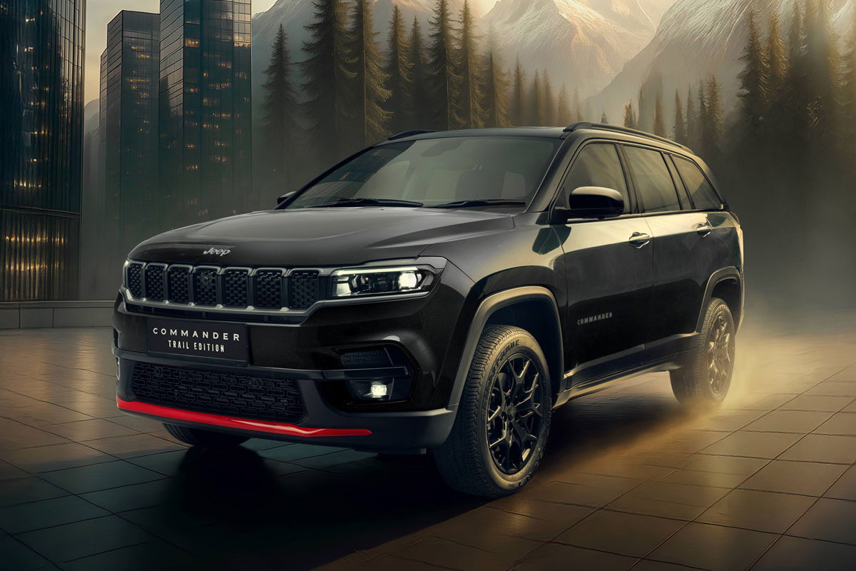 ジープ】3列7人乗りSUV「コマンダー」に赤が映える150台限定モデルが