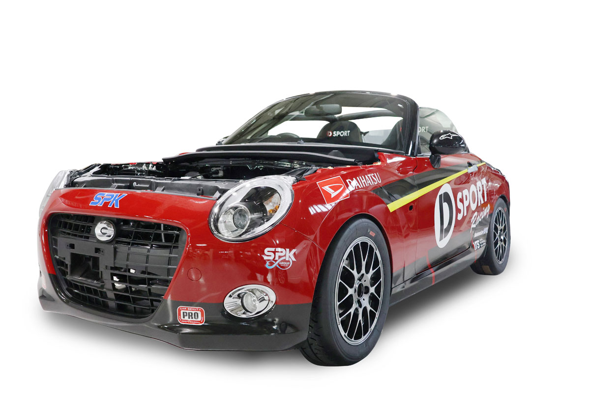 ダイハツのモタスポ スタディモデルは軽なのに縦置きFRオープン【東京オートサロン2026】