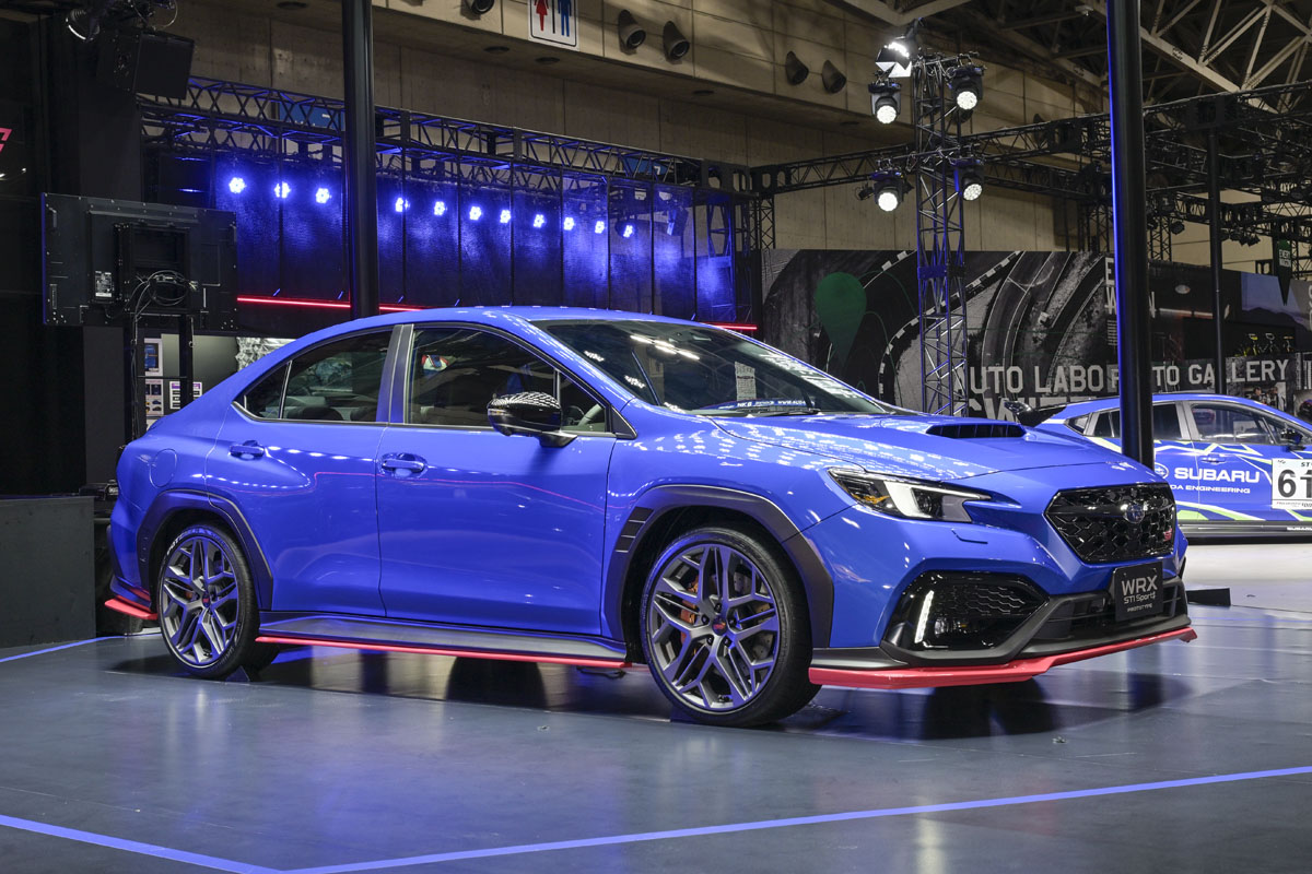 反響殺到！SUBARU WRXに6速MT搭載車やBRZ GT300の3リッター水平対向6気筒ツインターボのニューウエポン【東京オートサロン2026】