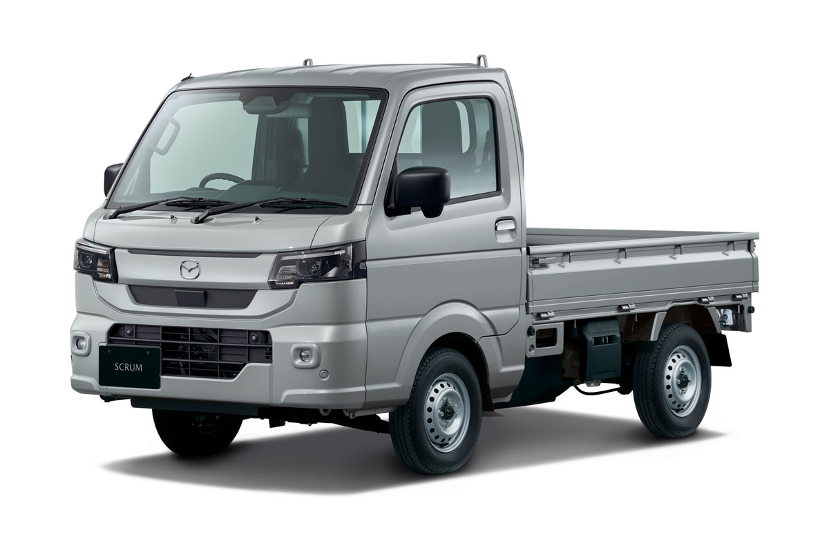 【マツダ】軽トラのスクラムトラック一部改良で先進安全技術を全車標準に