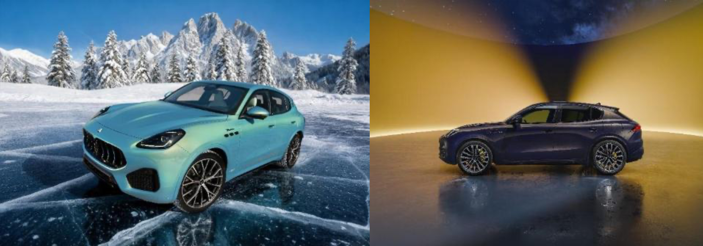 【マセラティ】グレカーレに日本だけの特別仕様車「クリスタッロ」と「ルミナブルー」を発売