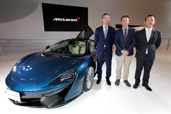 マクラーレン、 スポーツシリーズに新たな魅力を追加した McLaren 570GT を日本初公開