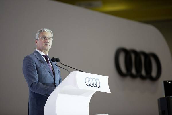 Audi Mexiko: Opening speech of Rupert Stadler during the plant inauguration in San José Chiapa. © AUDI AG