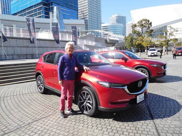 元ホンダの繁さんも新型CX-5はお気に入りでした