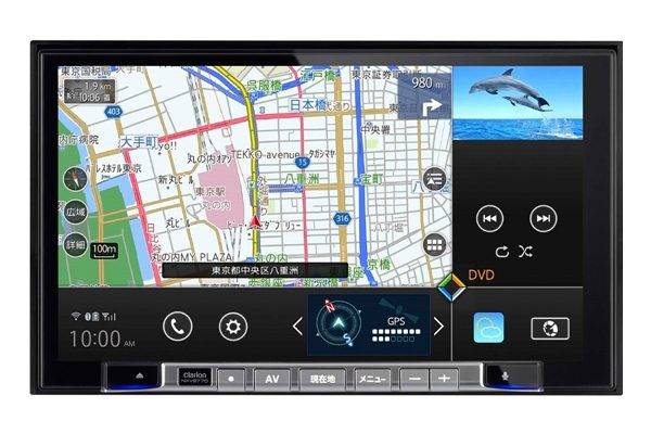 クラリオン　ナビゲーション　AVナビ　9型　NXV977D　クワッドビュー