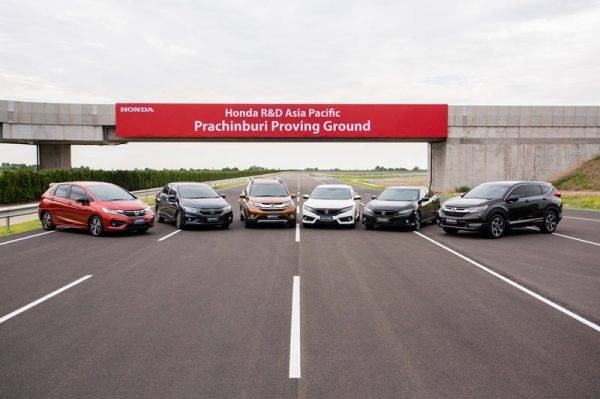 Honda R&D Asia Pacific　プラチンブリ　プルービンググラウンド