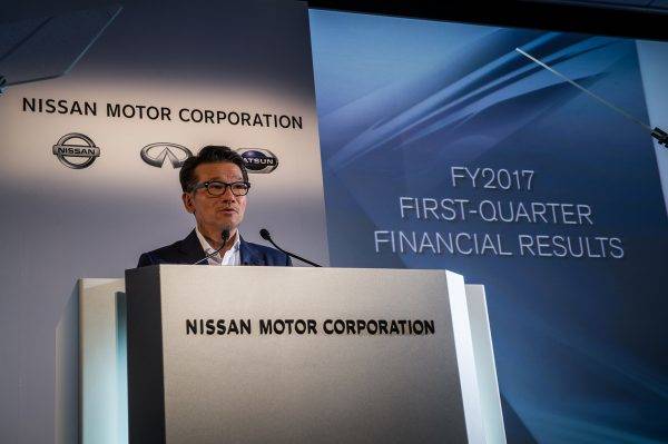 日産　2017年度第1四半期決算発表