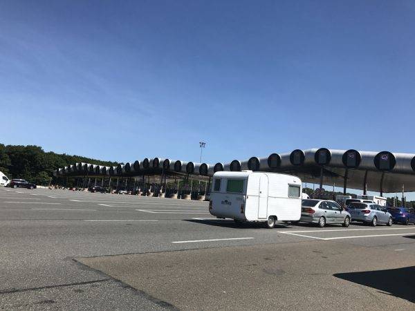 フランス　料金所　高速道路