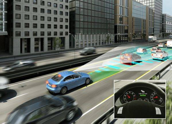 Bosch mobility experience 2017　ACCとレーンキープシステムの組み合わせによる運転支援システム
