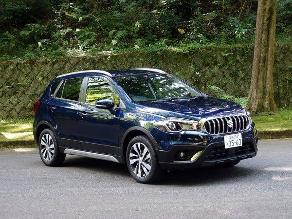 スズキ　SX4 S-CROSS　マイナーチェンジ　試乗　フロントイメージ