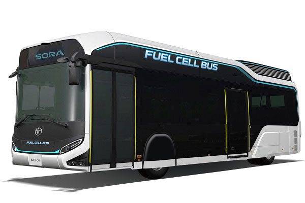 東京モーターショー2017　トヨタ　燃料電池バス（FCバス）コンセプトモデル「SORA」