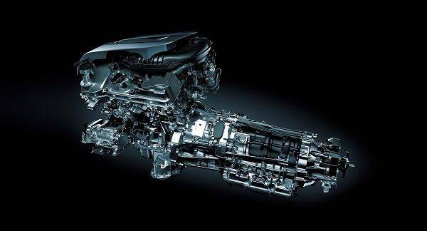 レクサス　新型LS　パワーユニット　V6 3.5Lマルチステージハイブリッド