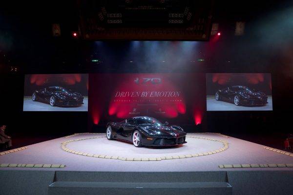 フェラーリ　70周年イベント　Driven by Emotion　LaFerrari Aperta